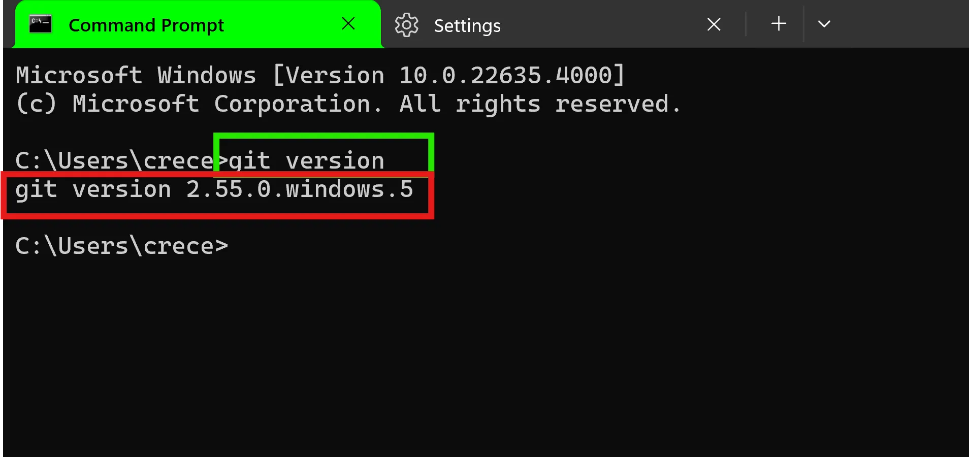 Get Version Command Example